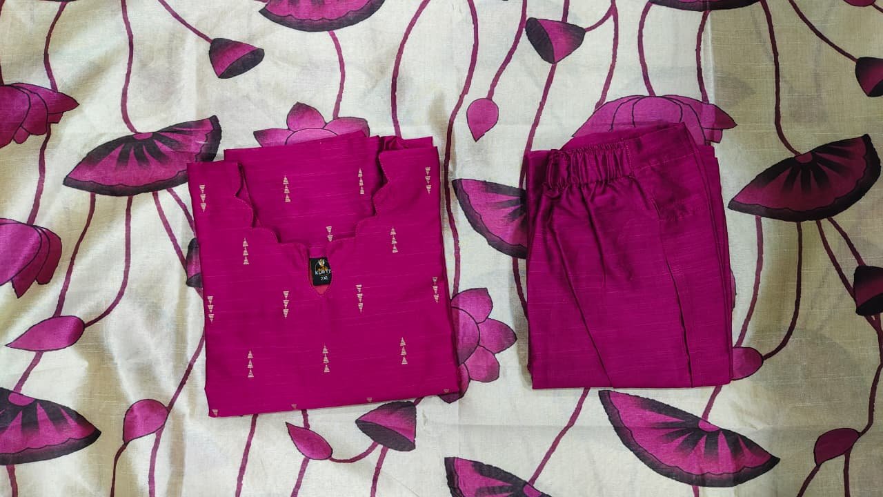 raw silk 3pc set 6